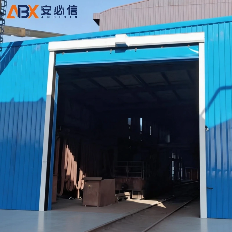 绥化市软帘堆积门